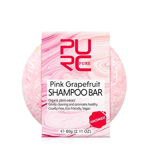 Pure Organic Rosa Grapefruit Shampoo Bar