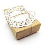 Kawaii Schmetterling & Blatt Lesezeichenkette mit umweltfreundlicher Geschenkbox